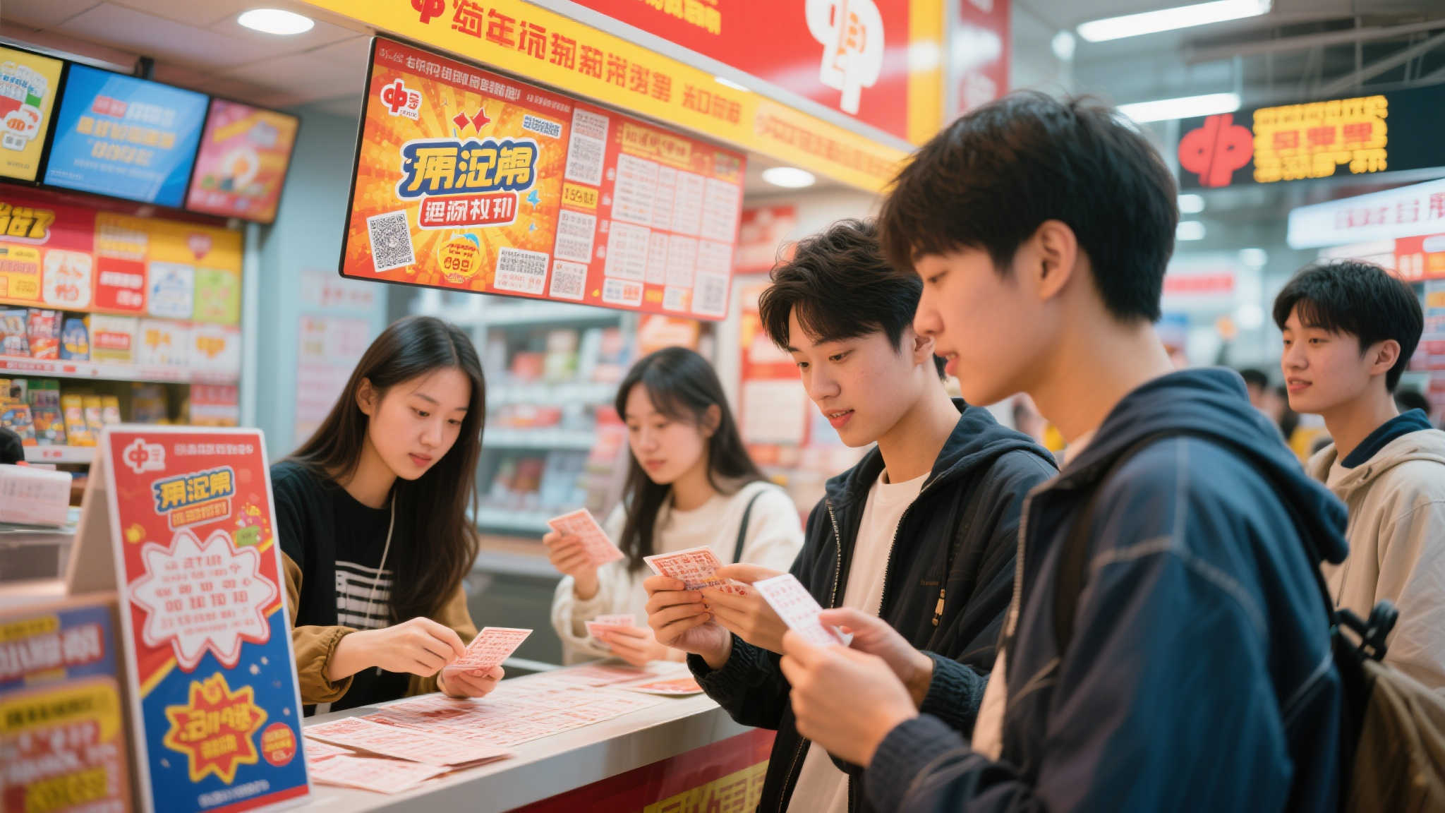 近年来，彩票市场持续升温，尤其是年轻人逐