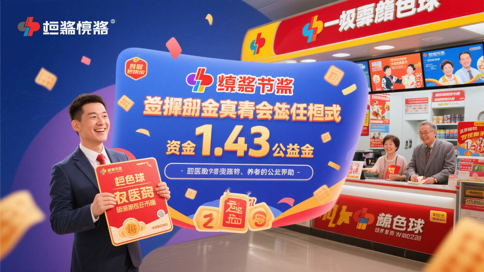 双色球2025年第046期：6注一等奖诞生，公益金达1.43亿元