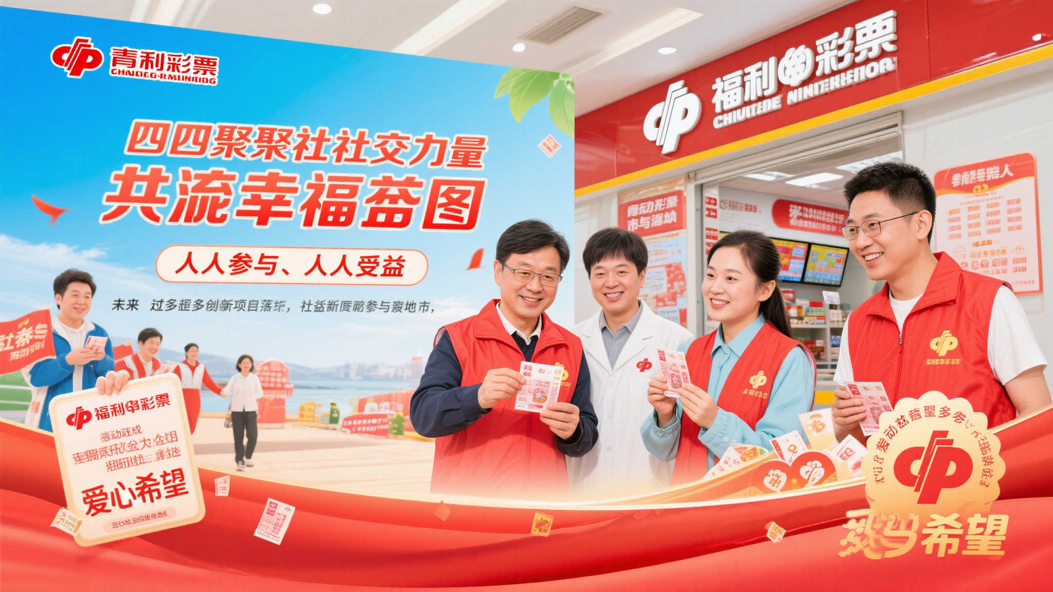 青岛福彩:服务发展大局 增进民生福祉 四、凝聚社会力量 共绘幸福蓝图
福利彩