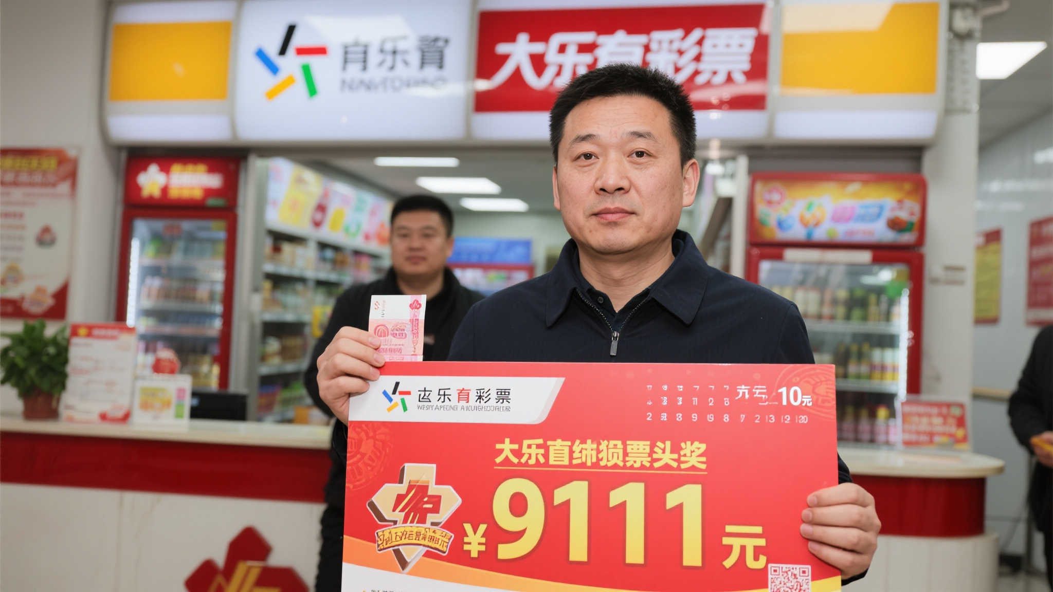 男子10元喜中大乐透911万,兑奖时坦言:家人还不知情 据报道,这位男子平时只是偶尔购买彩票,更