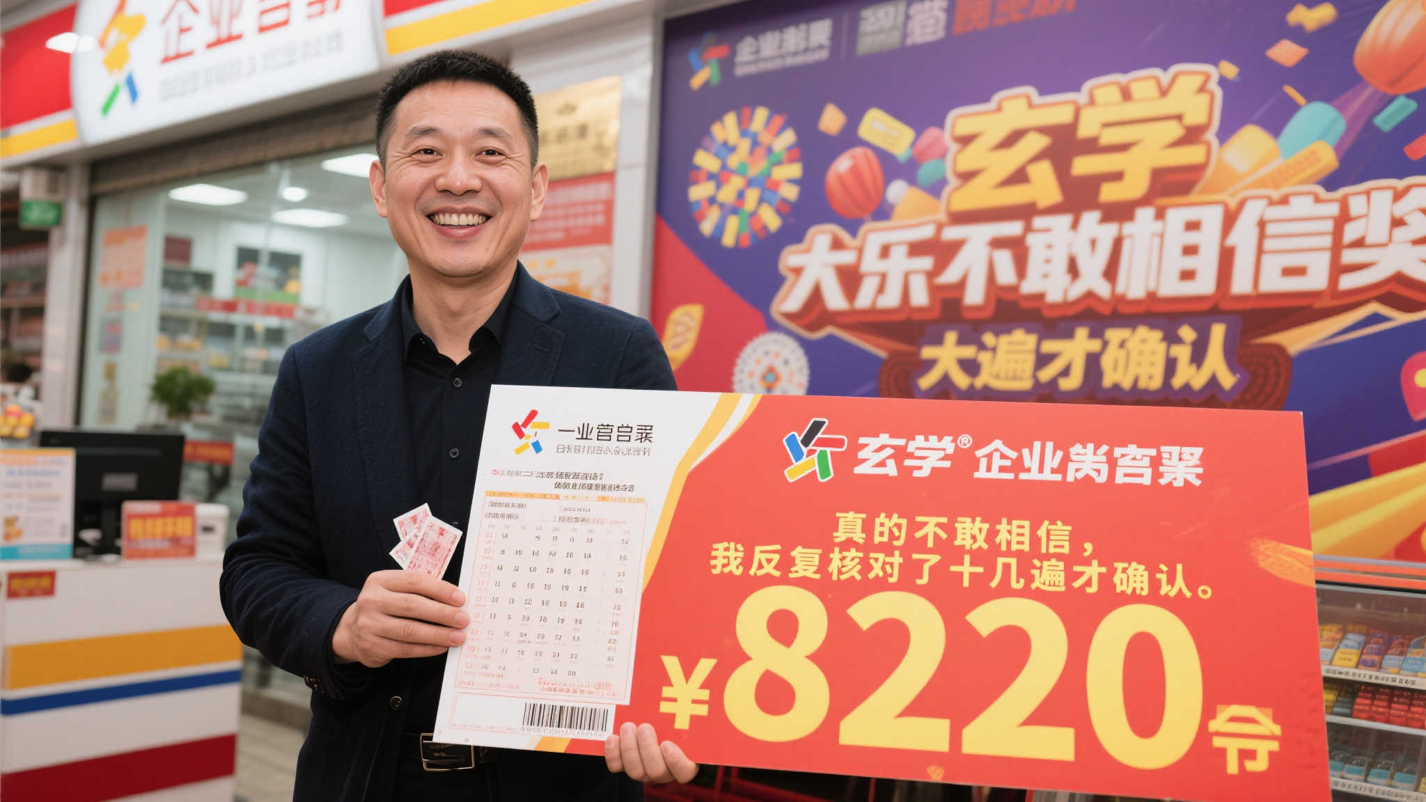 企业老板意外揽获大乐透822万:中个小奖也满足 一:从日常购彩到惊天大奖
这位企业老板