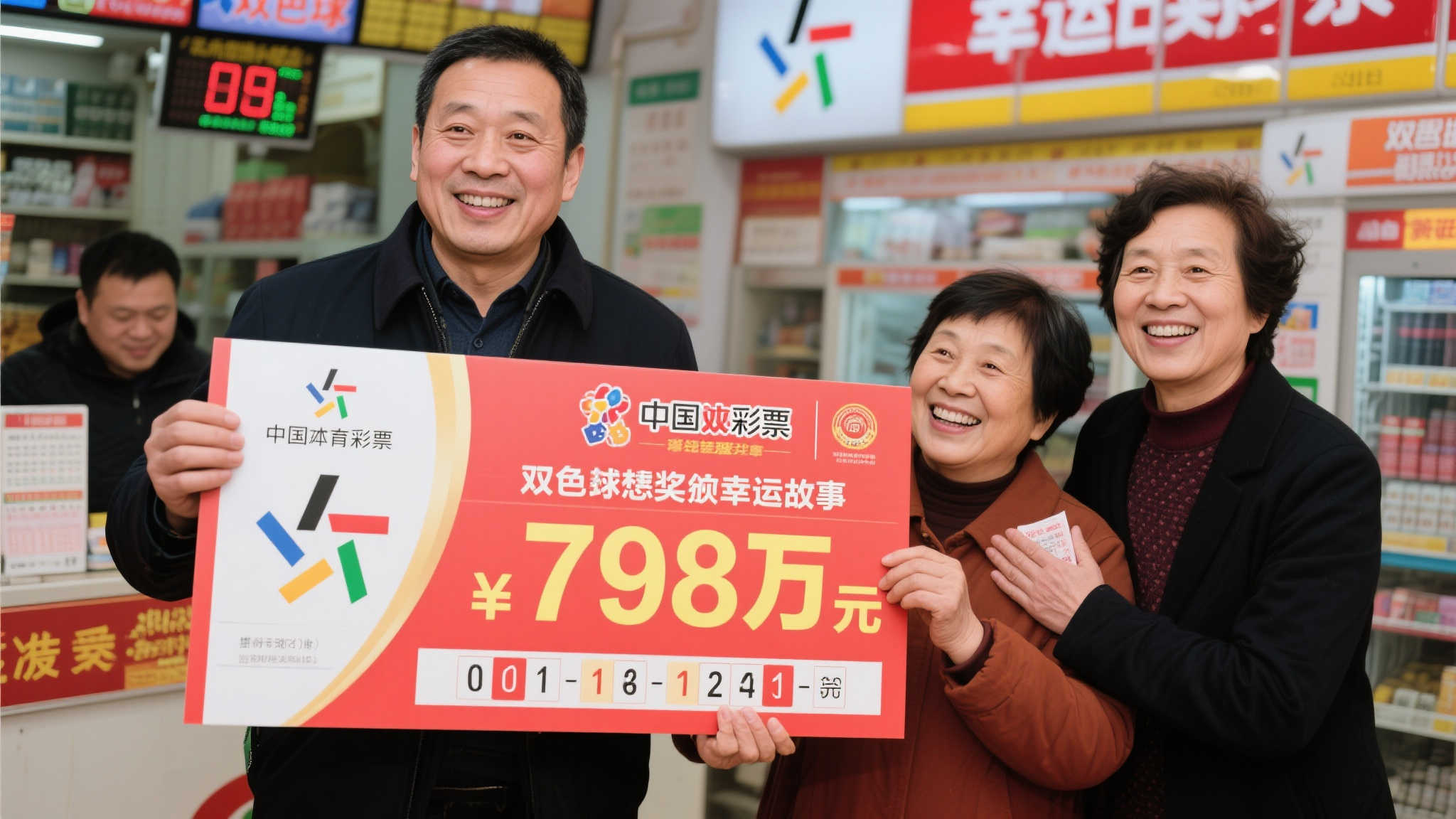 双色球798万大奖得主兑奖:优先还贷后孝敬母亲 一:双色球大奖背后的幸运故事
双色球作