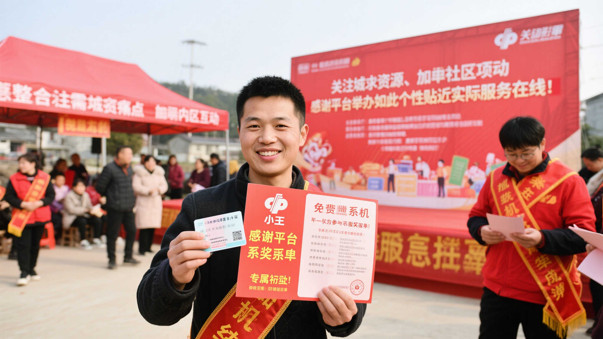 深城公益送暖,建设者的心灵礼物 通过整合城乡资源及加强社区互动,本次福彩