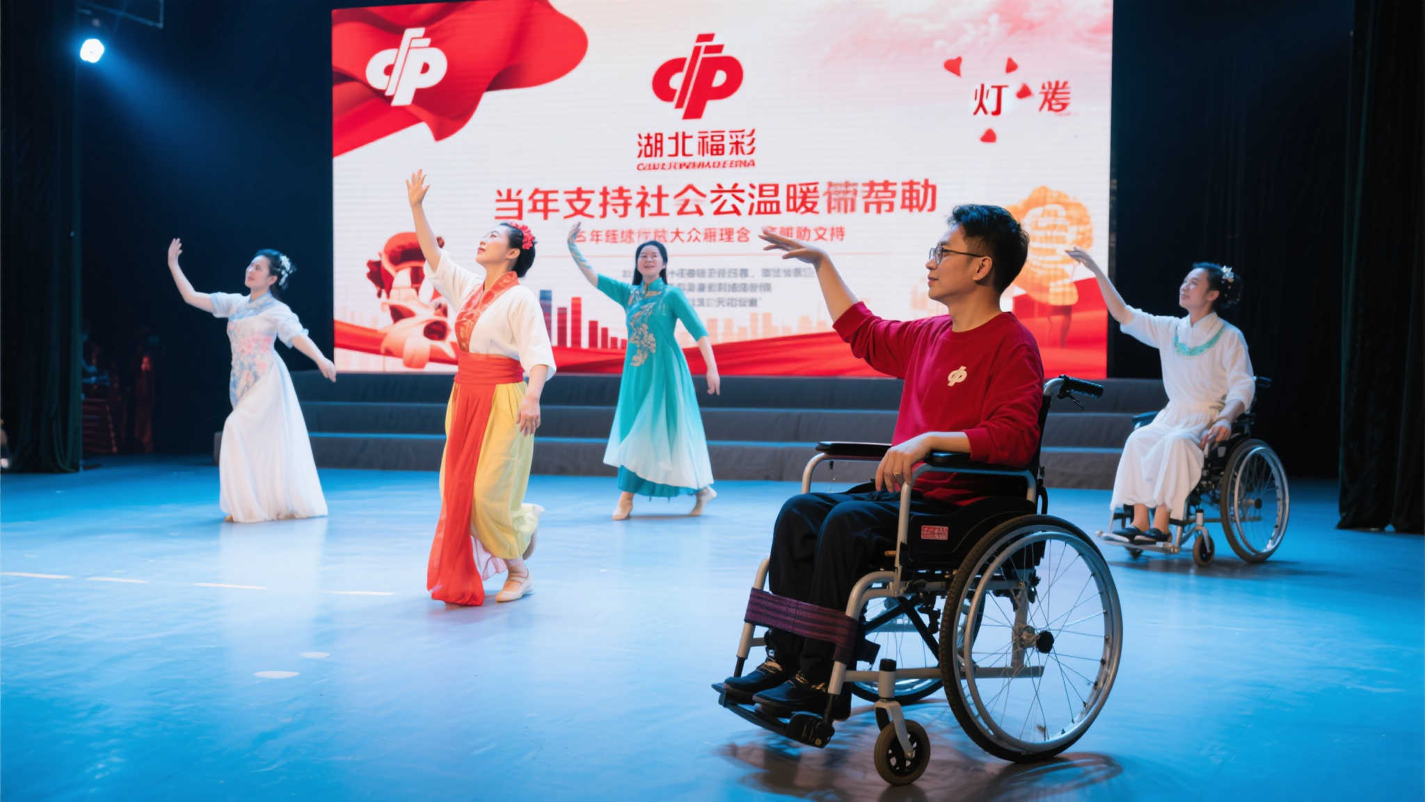 当说到支持社会公益时，“湖北福彩”已经成