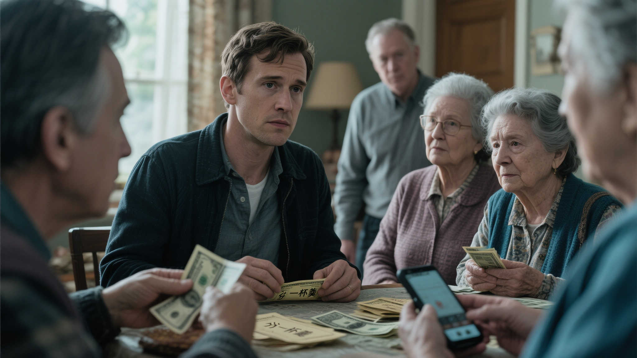 更糟糕的是，一些远房亲戚也开始频繁联系，