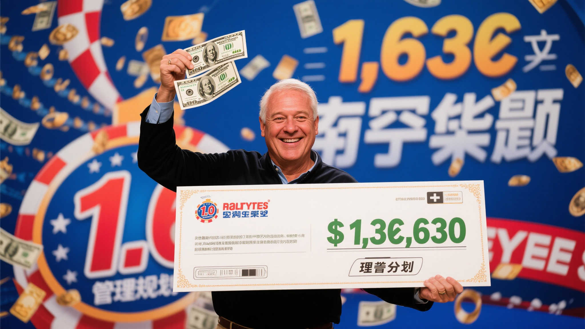 惊!1.63亿彩票大奖得主全额领奖,免税喜获巨款! 当然,并非所有人都能像这位大奖得主一样理