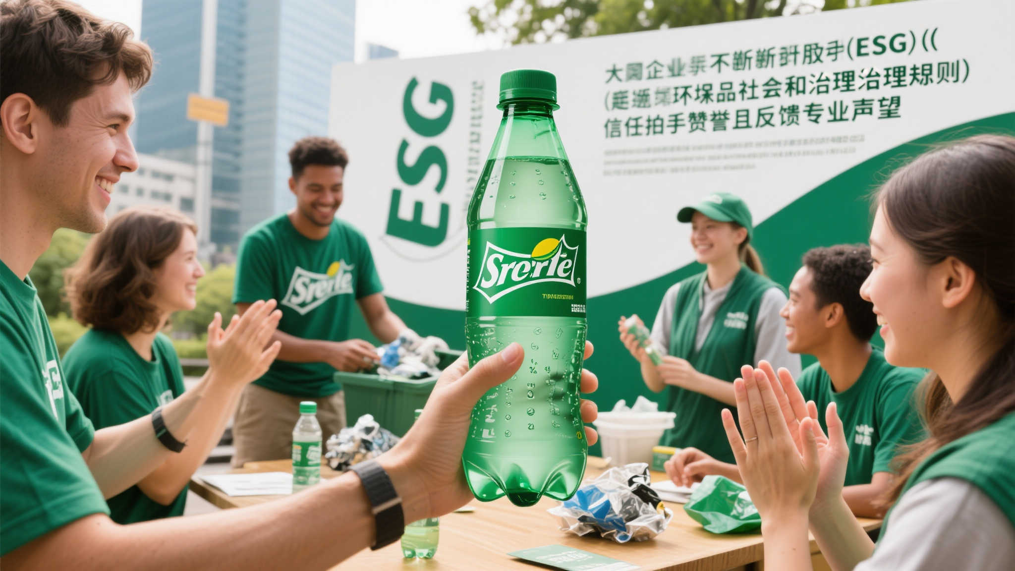 除了个人捐款和志愿服务，各大企业不断践行