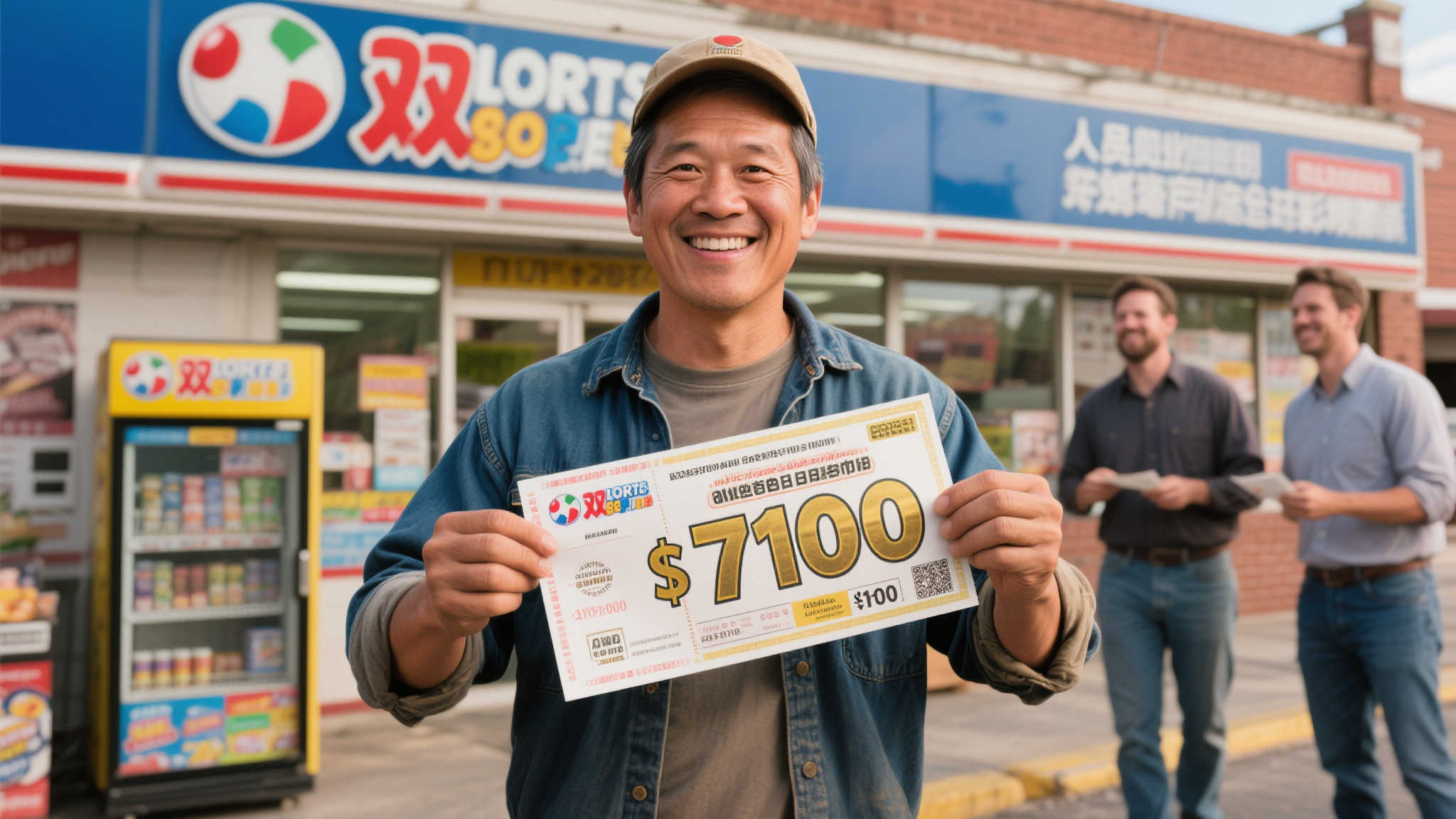 想象一下，平凡的一天，你买了一张彩票，却