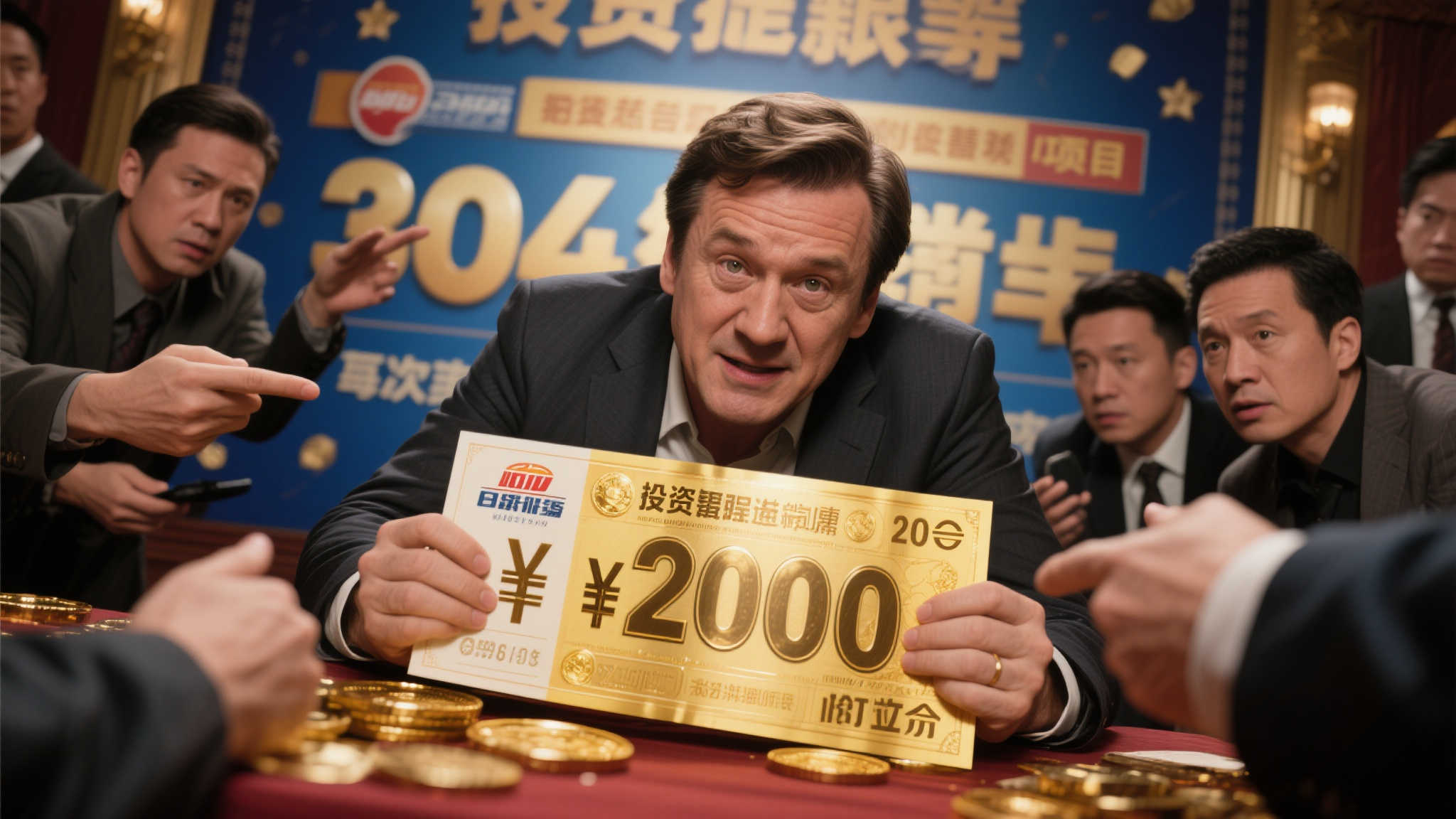 更糟糕的是，一些不法分子也盯上了他。从投