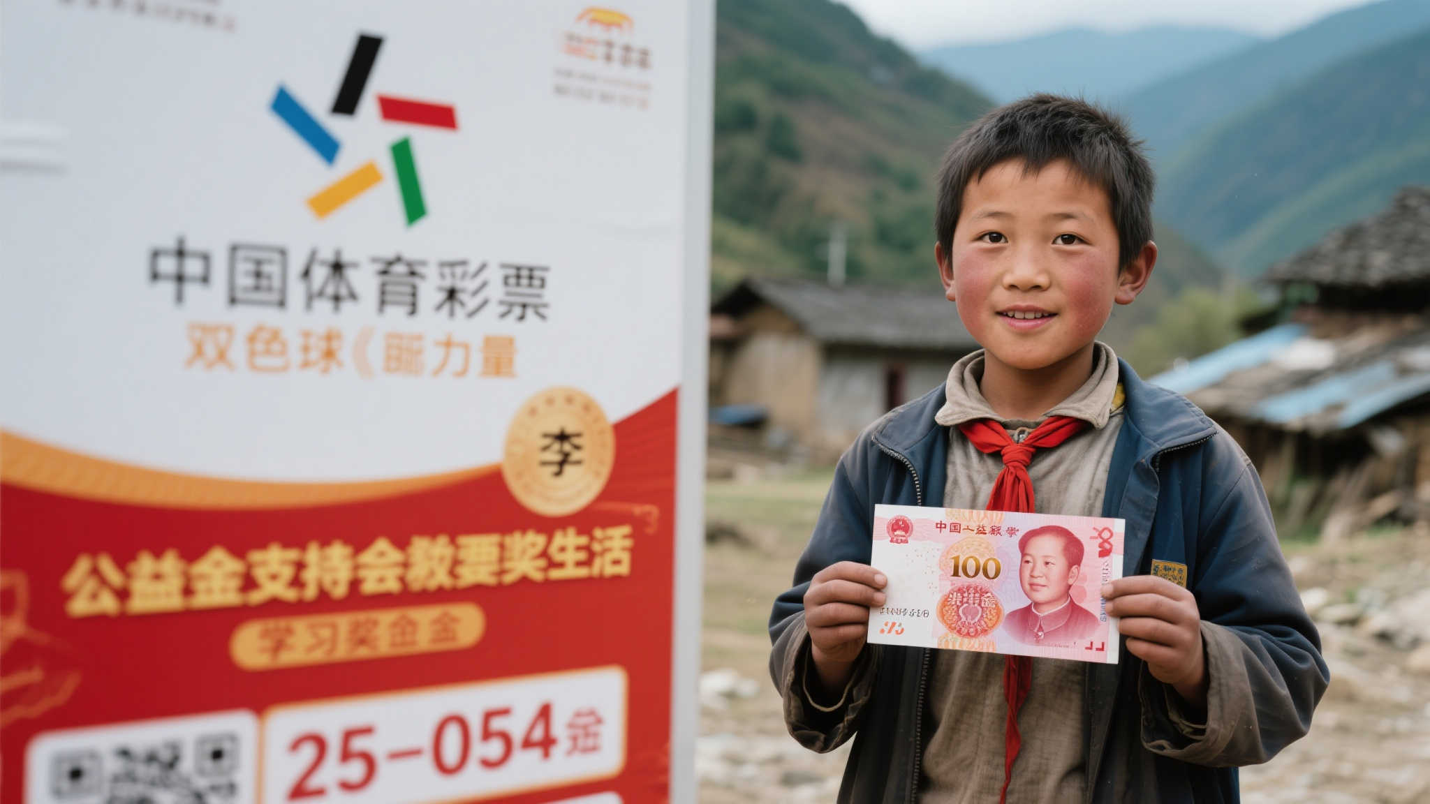 公益同行第281天——双色球25-054期