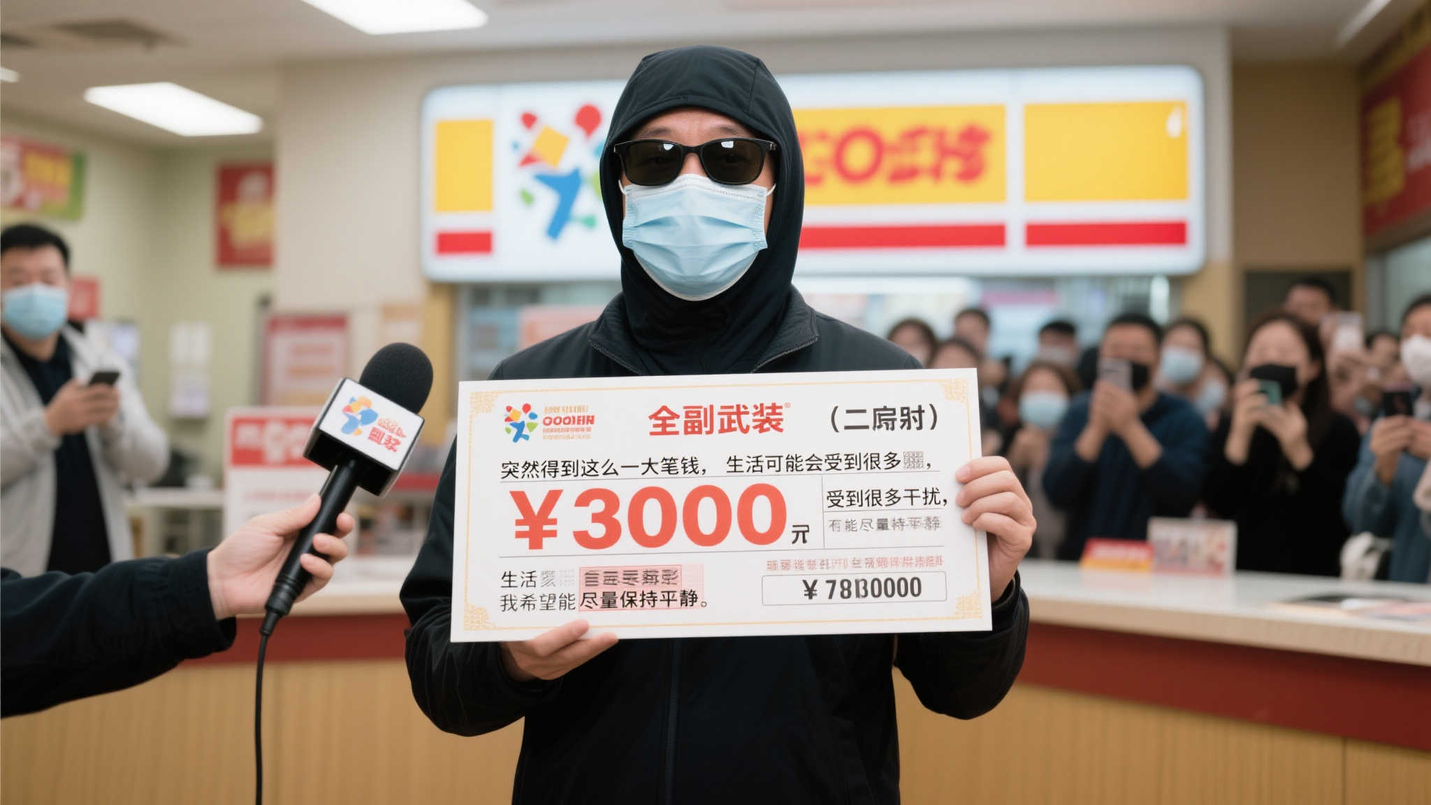 二、低调领奖：为何选择“全副武装”？
